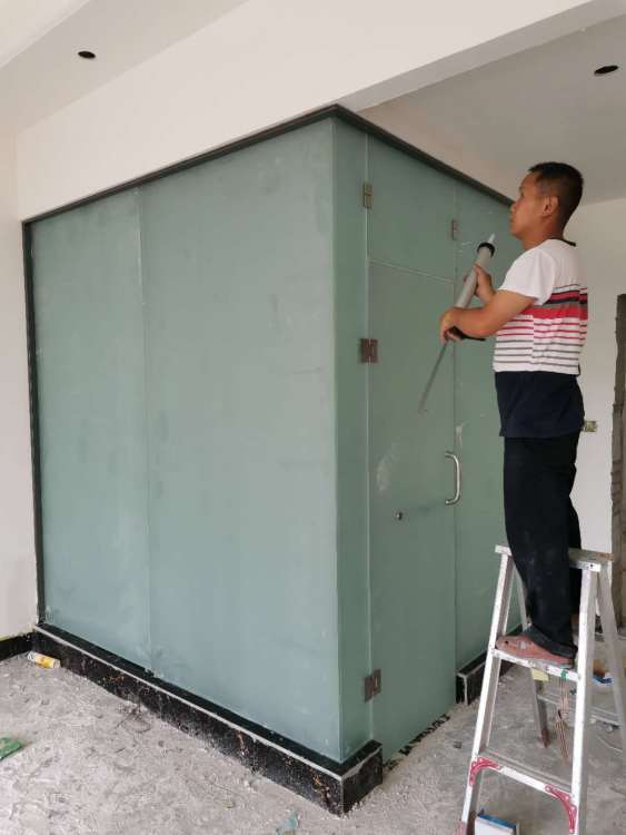 隔音好干湿分离淋浴房 现代卫浴空间与网络工程的创新融合